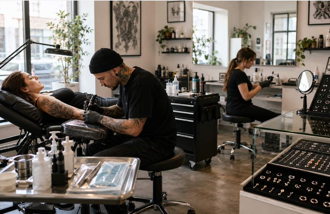 Tattoo-Studio Piercing-Studio eröffnen Kosten berechnen